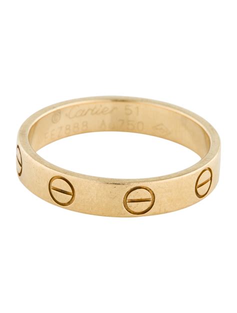 small cartier love ring|cartier love ring real.